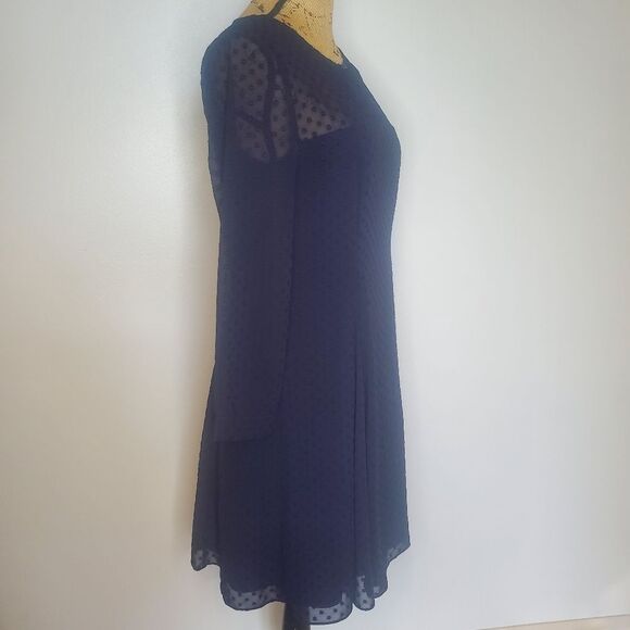 J. Crew Swiss Dot Fit & Flare Dress Size 4 - Picture 6 of 14